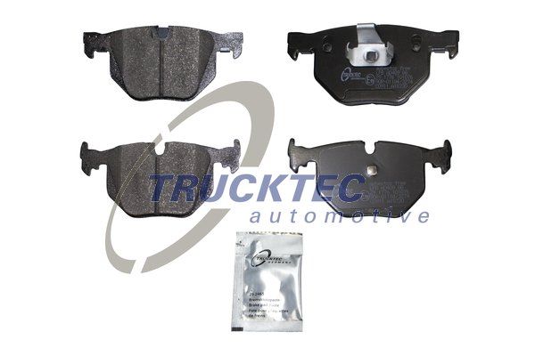 TRUCKTEC AUTOMOTIVE Комплект тормозных колодок, дисковый тормоз 08.34.105